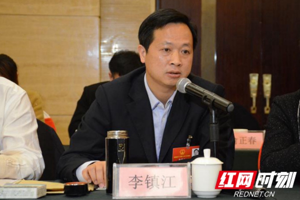 湖南省人大代表,湘阴县长李镇江:开发虞公港 建造湖南高水平开放新