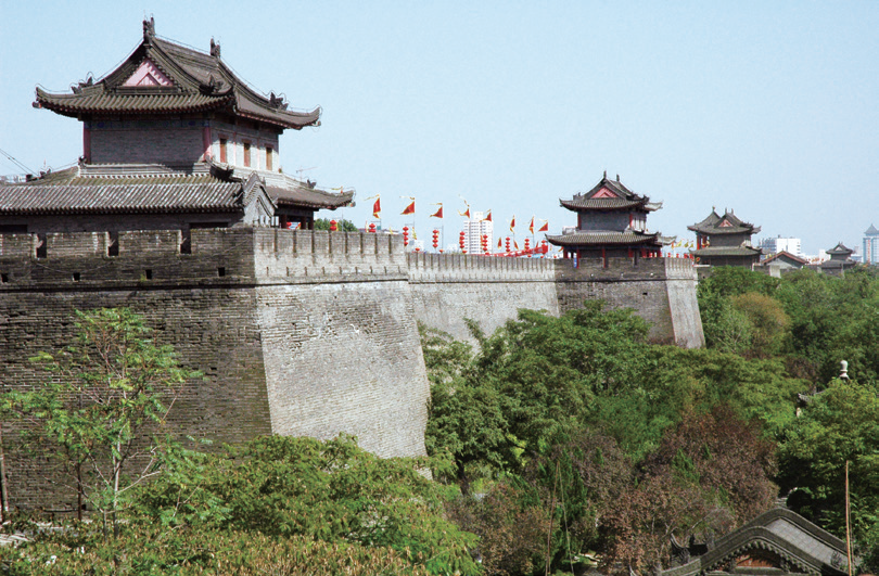 陕西古建筑西安城墙