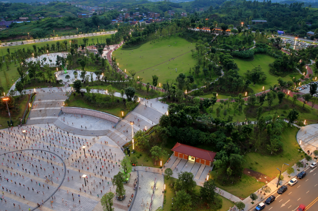 关注县域经济内江威远城市面貌日新月异城市发展阔步前进