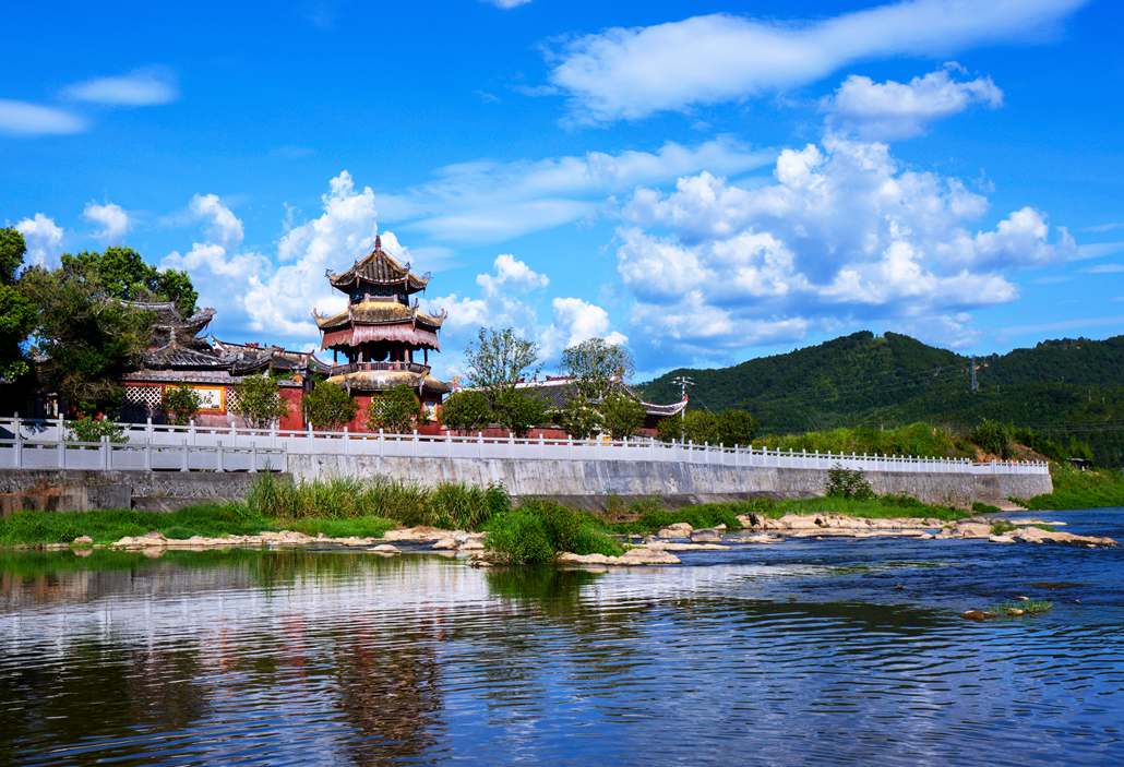 清新福建三明沙县魅力夏茂和谐家园