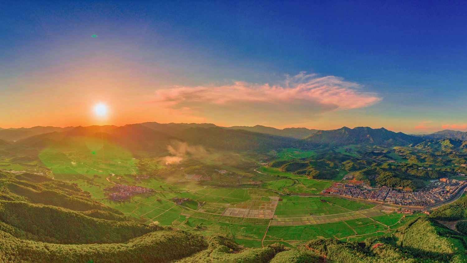 清新福建三明沙县魅力夏茂和谐家园