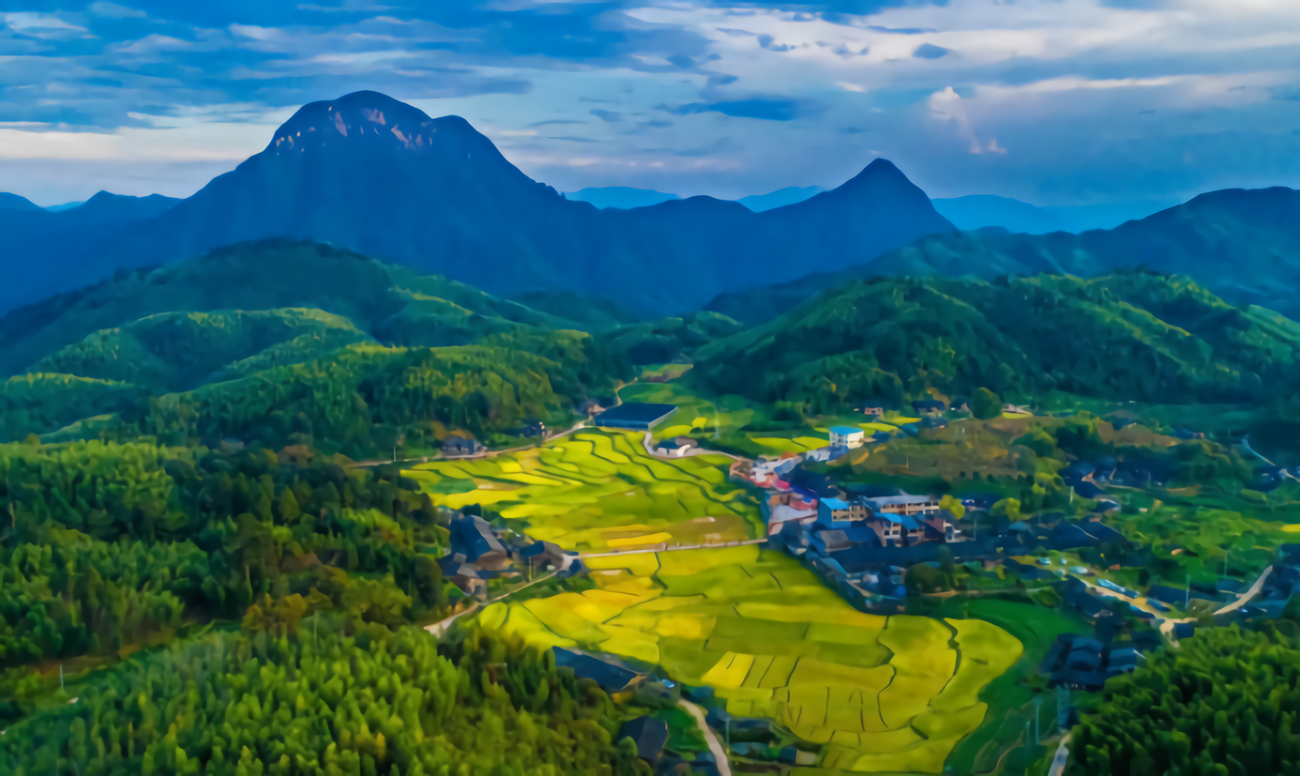 清新福建|福建三明市沙县盖竹村:像小腔戏的"脸谱"一样诱人