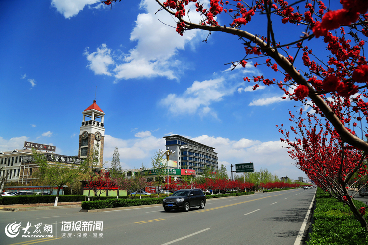 漫步莒县城区,一项项增绿点翠工程,将城市生态系统连接起来,"城在绿中