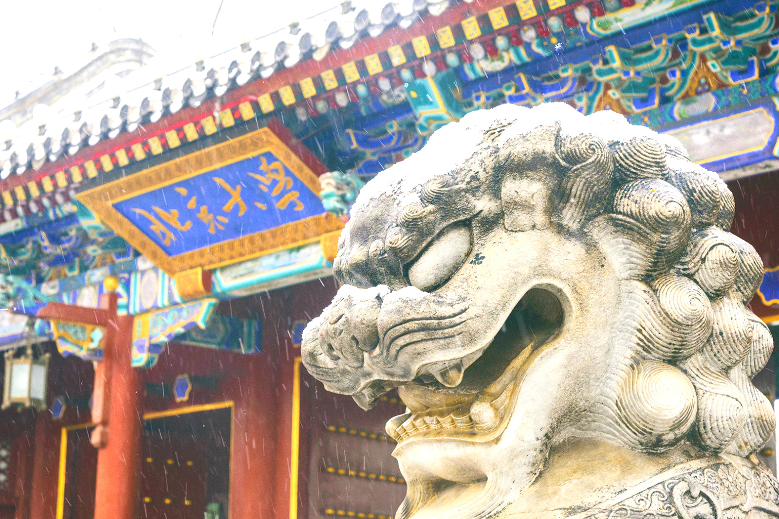 京城大雪丨上新了北大