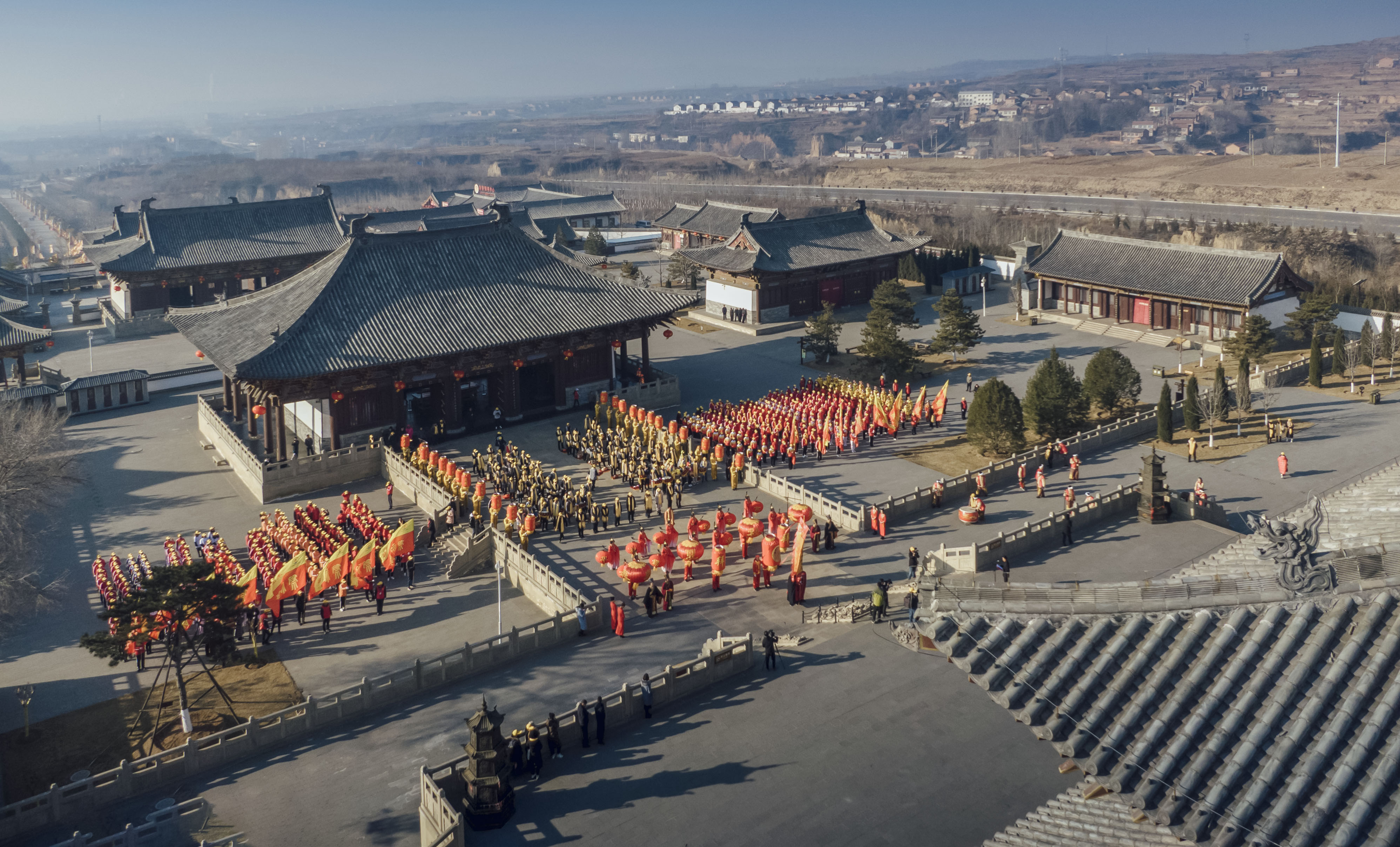 中华祖脉山西高平市第二届己亥年民间腊月神农炎帝祭祀仪式举行