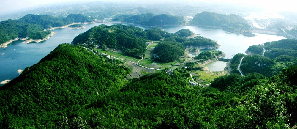 湖北黄冈白莲河湿地公园