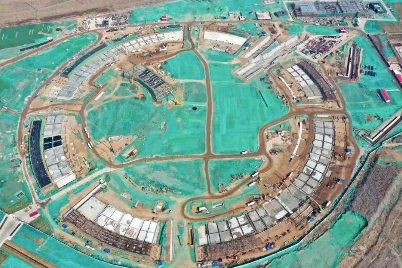 科学设施、综合配套开足马力开工复工 怀柔科学城疫情期间建设...
