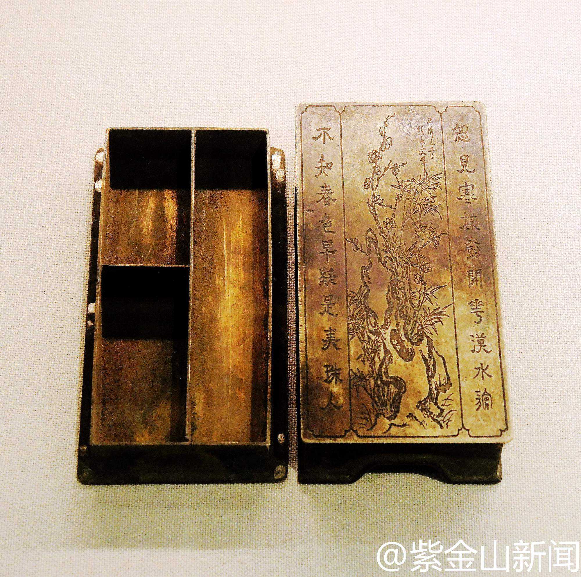 铜文具盒、琉璃镇纸、错金银毛笔……这些古代文具挺“豪横”