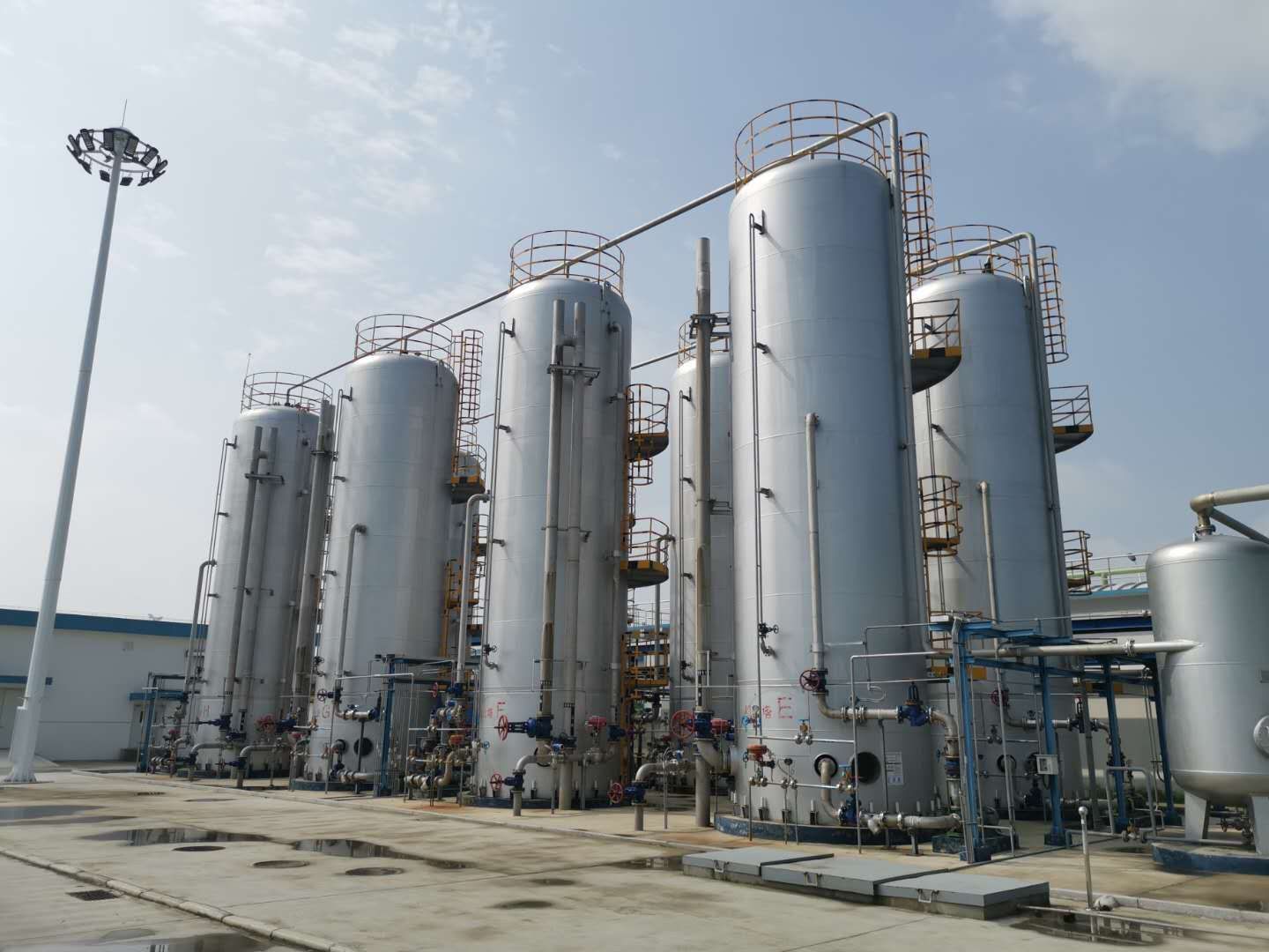 臭氧催化氧化塔生态监测池