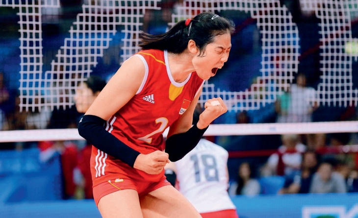 朱婷燃燃升起的国际巨星