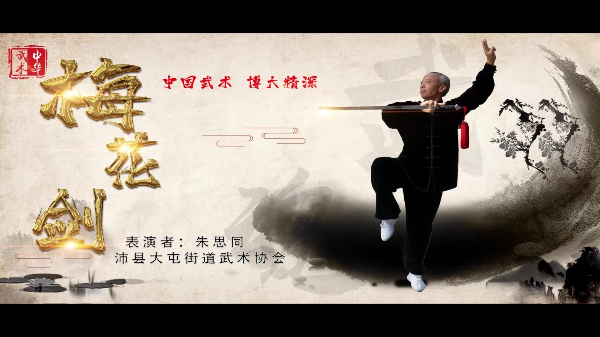 百灵·炫丨江苏沛县大屯街道：武术表演《梅花剑》