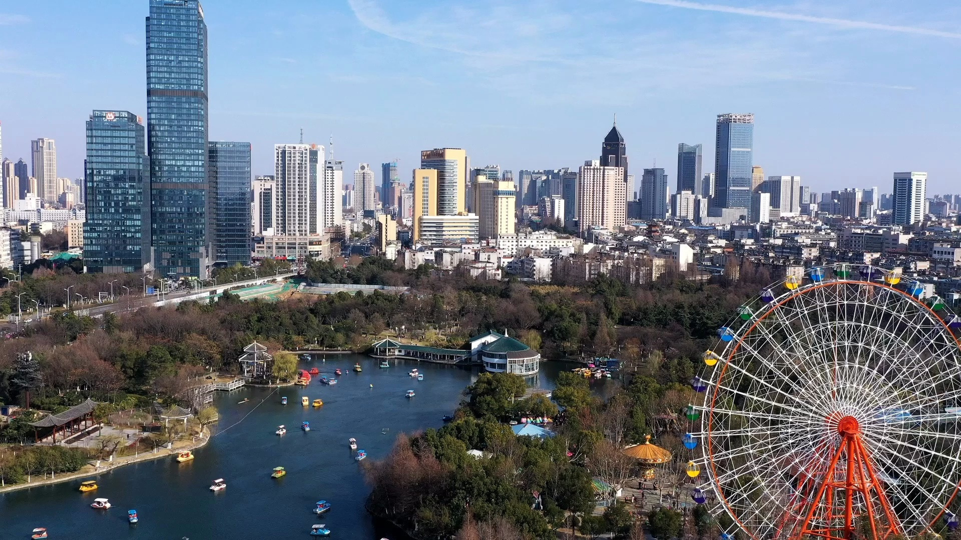 安徽合肥:杏花公园春节迎客超十万 游客量创新高