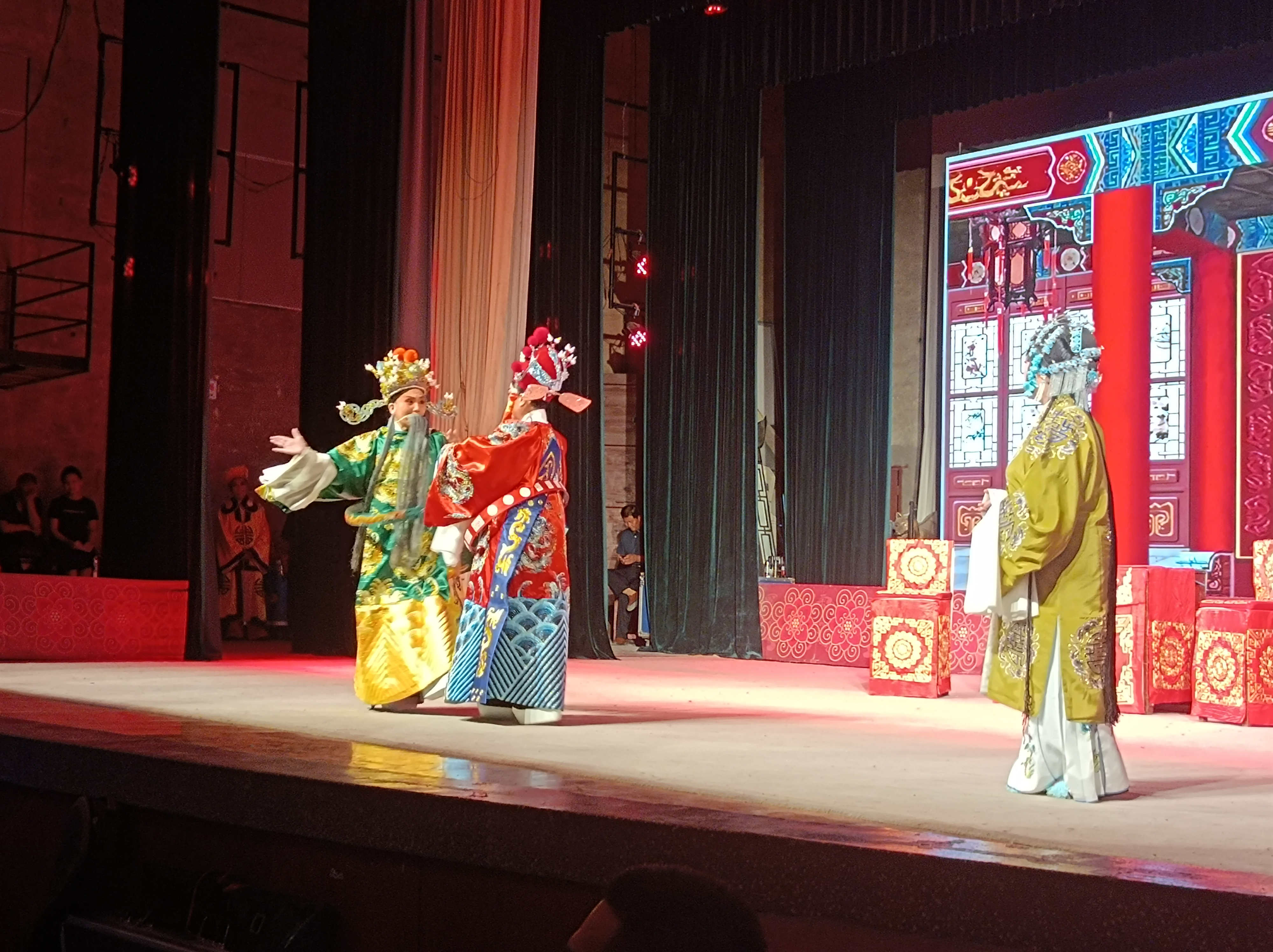 陕西澄城县秦腔传统剧卖妙郎在渭南市上演