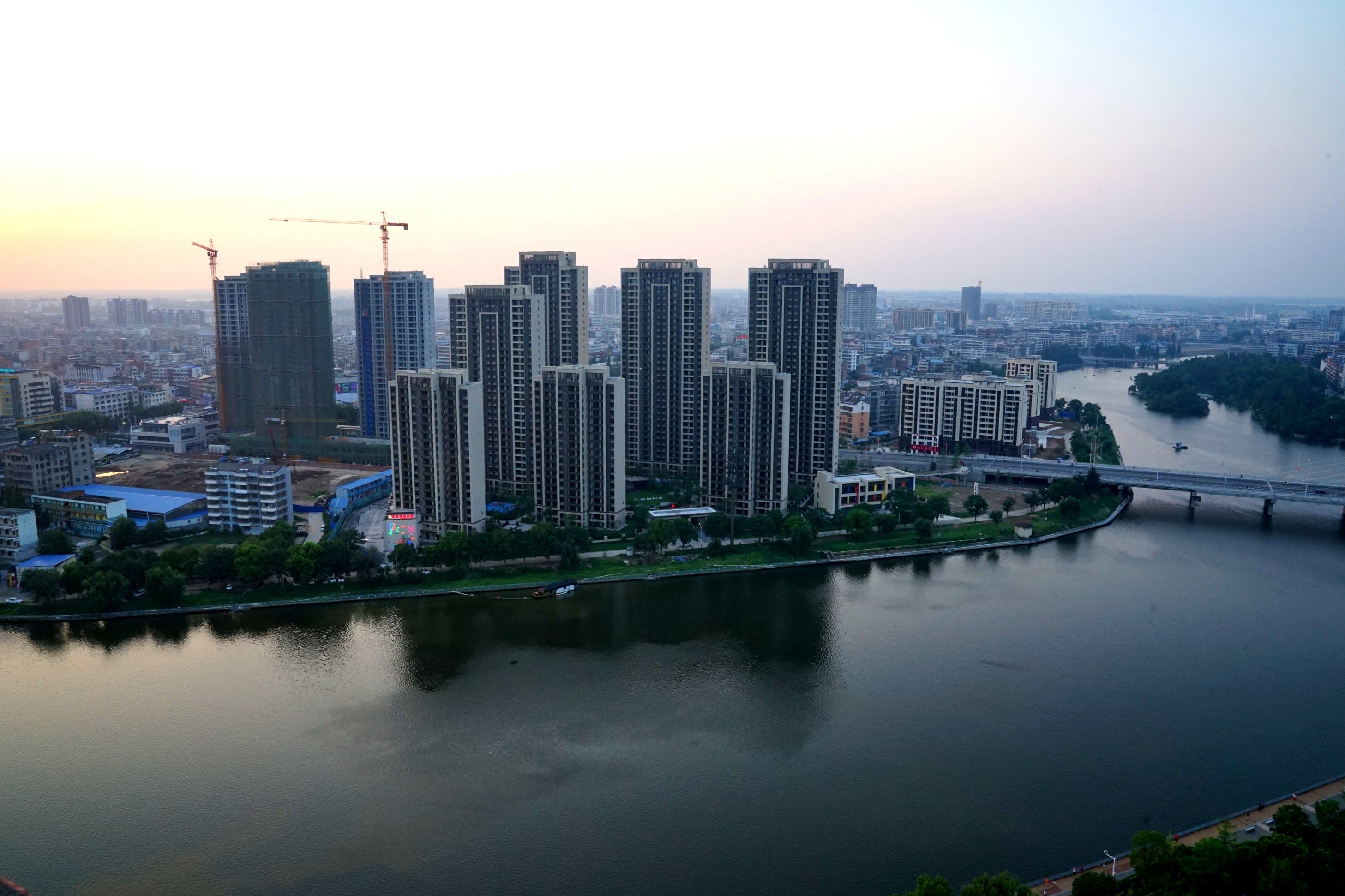 青山绿水魅力枣阳城玉河润泽新