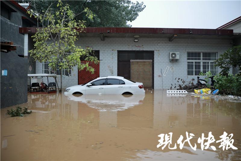 记者实探河南新乡被淹村庄,村民希望早点回家