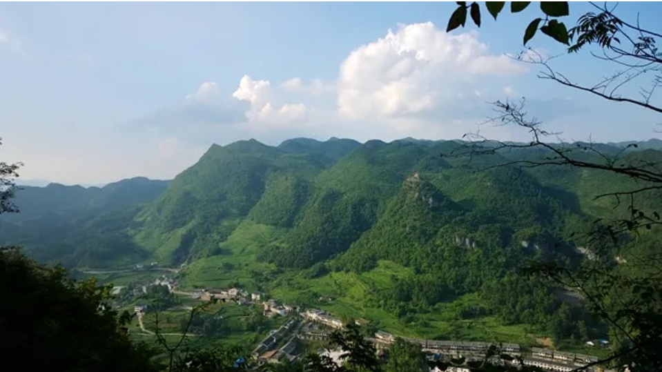 道真大塘村清凉之风带来山村三变