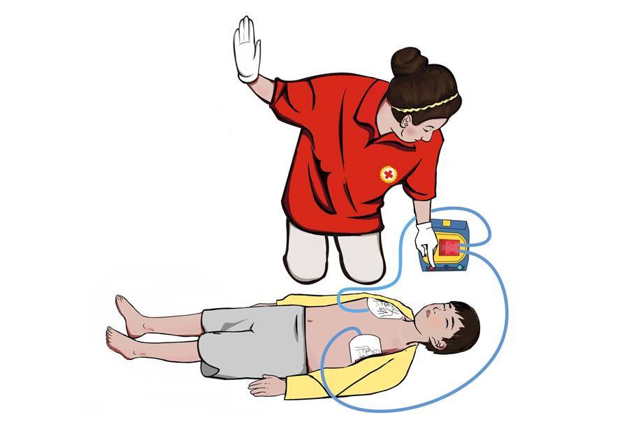 现场儿童心肺复苏操作流程