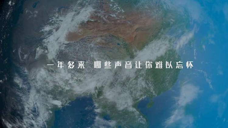 一年多来，哪些声音让你难以忘怀？