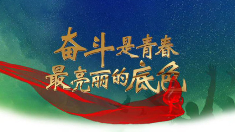 奋斗是青春最亮丽的底色