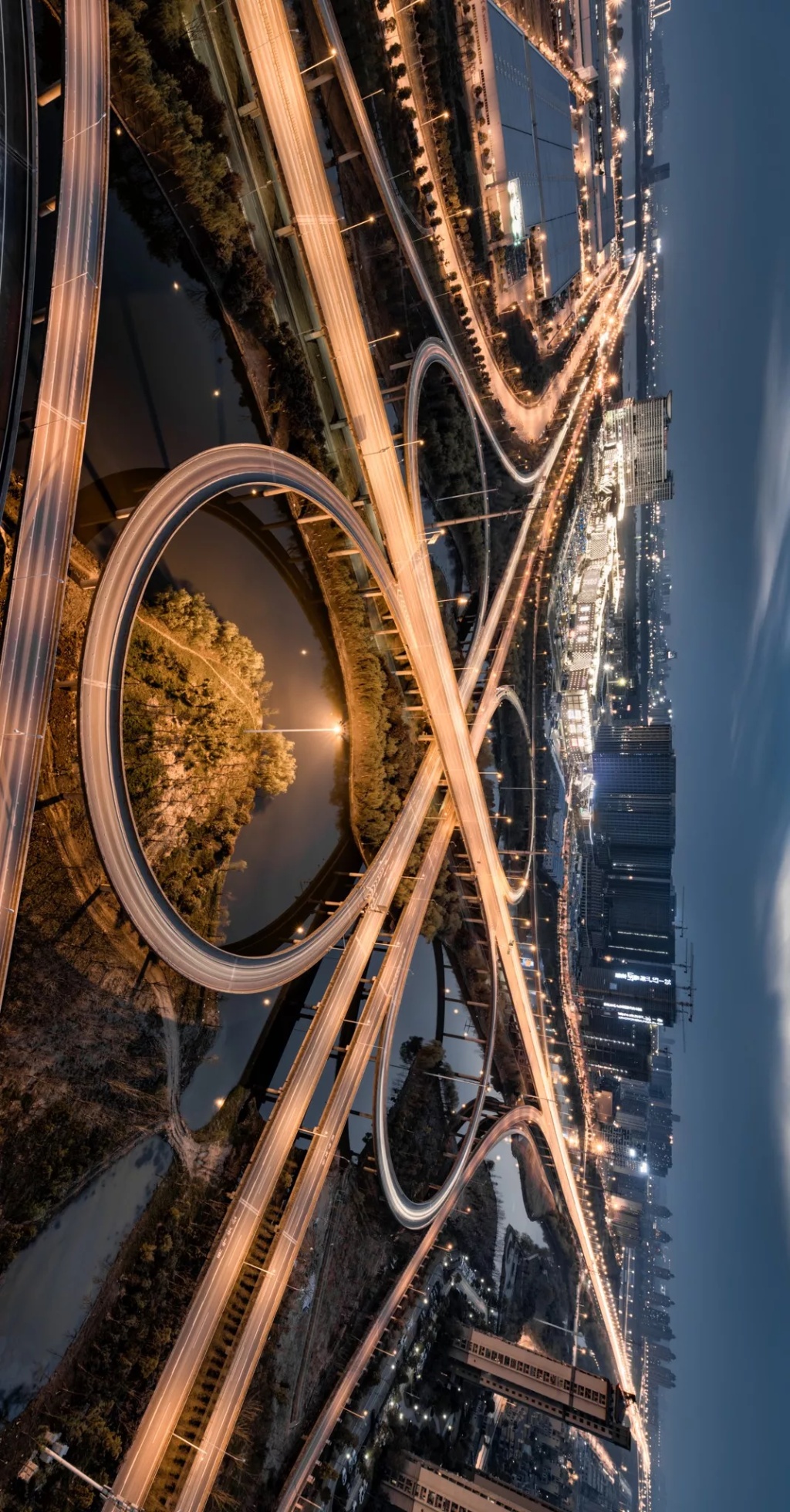 简单,造价经济且只需一座跨线桥梁外观完美对称没有道路交叉此类立交