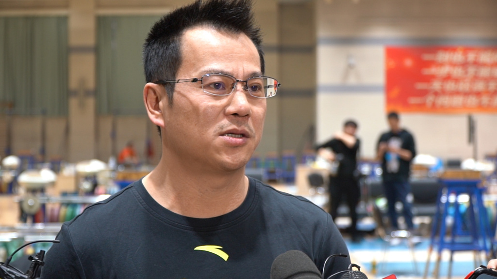 中国女子举重队主教练张国政:众志成城 为备战东京奥运会不懈努力