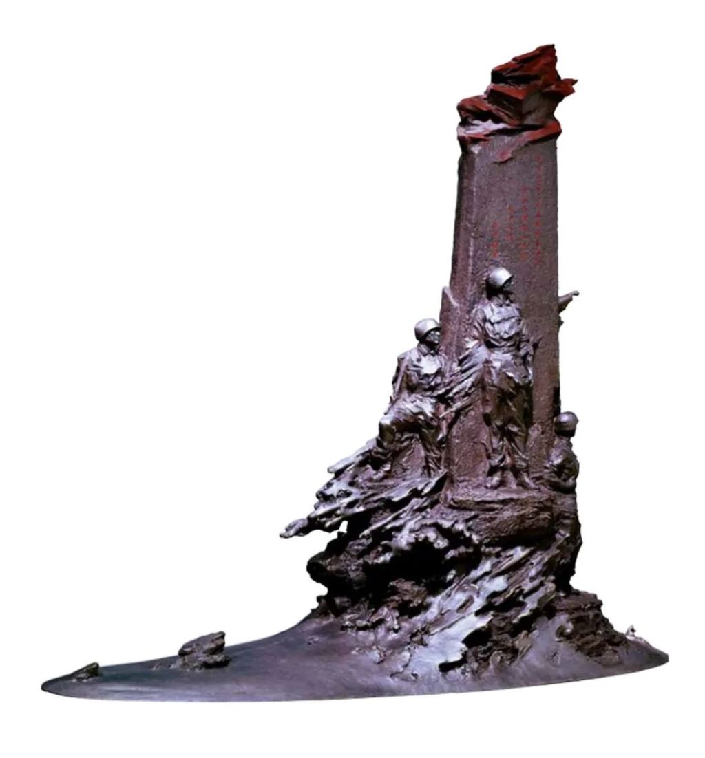 陈继龙 《南海坚兵》 雕塑 玻璃钢 2019年 160cm×130cm×60cm