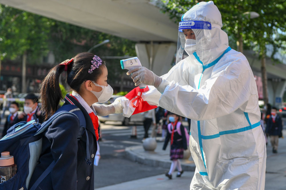 “疫”别重逢 长春全市中小学幼儿园复学