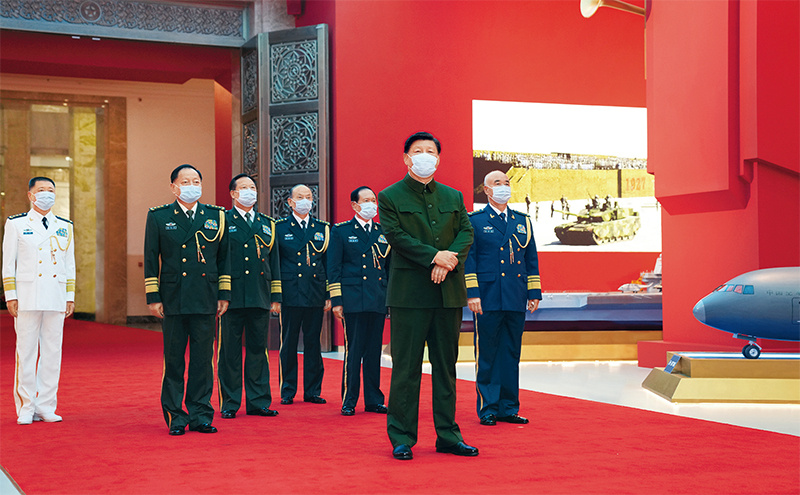 习近平：在庆祝中国人民解放军建军90周年大会上的讲话(图3)