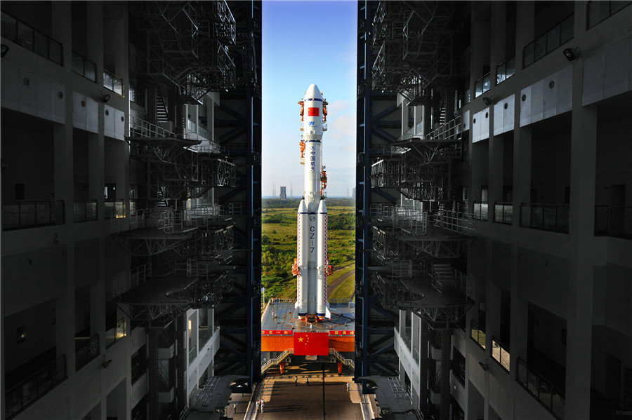 每日一景|天舟一号货运飞船