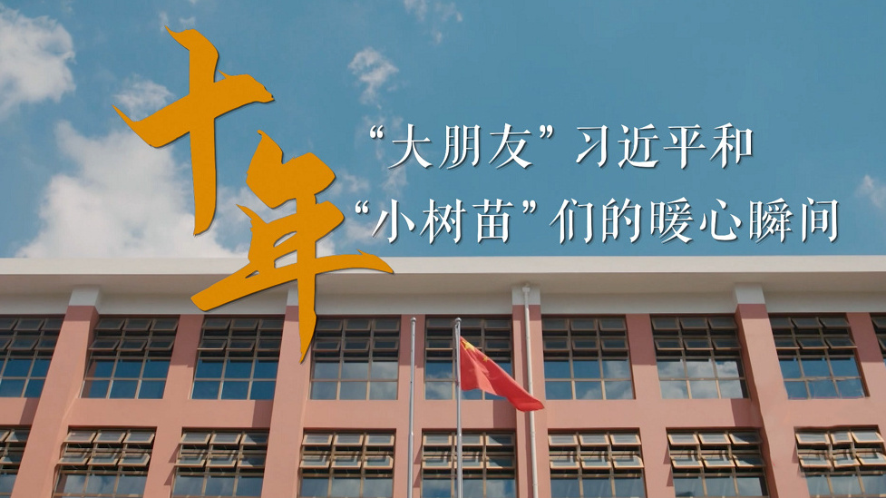 十年——“大朋友”习近平和“小树苗”们的暖心瞬间