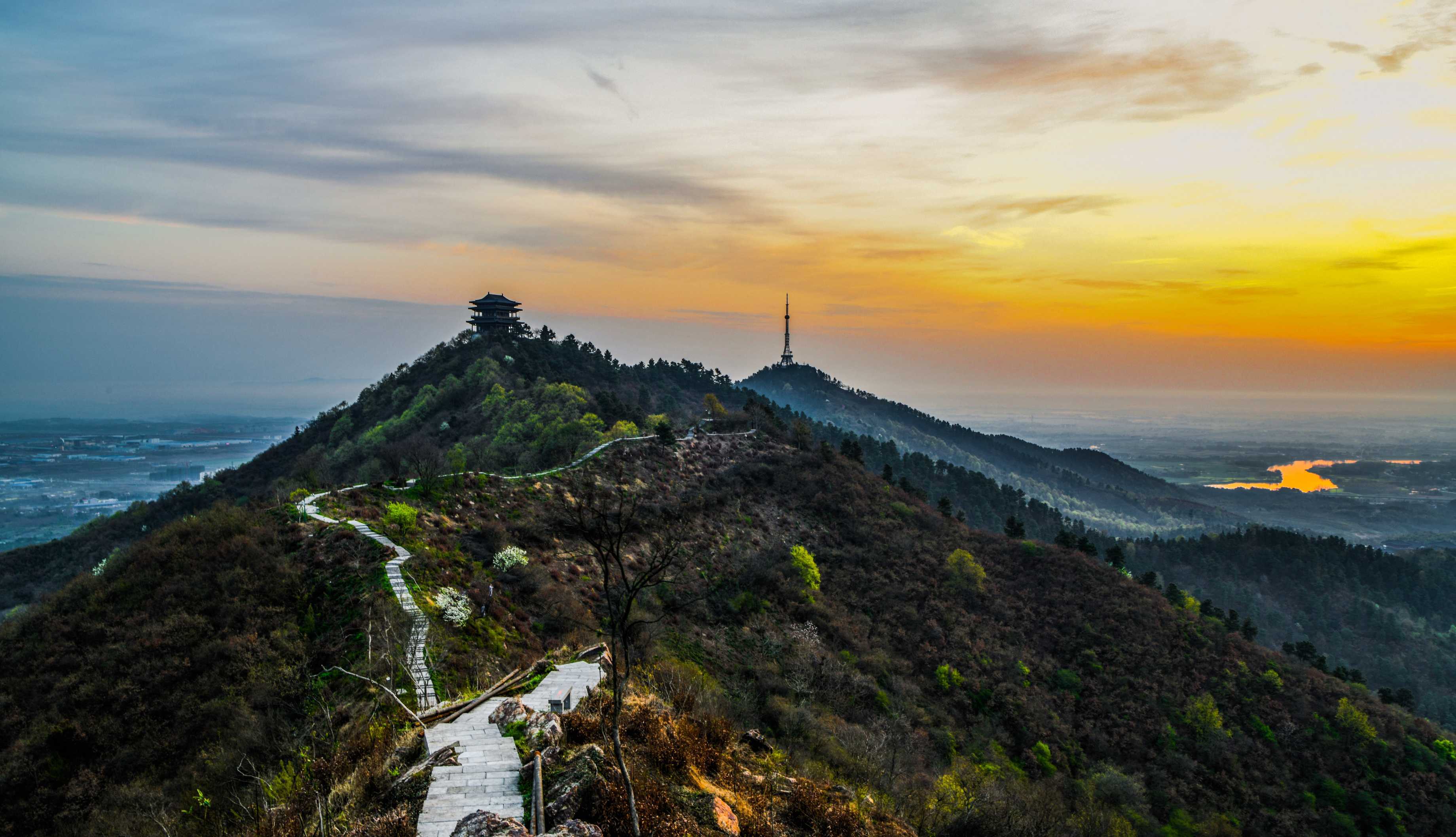 敬亭山景点图片图片