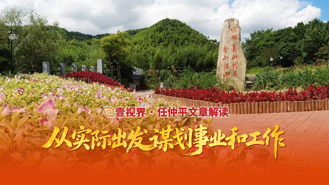 从实际出发谋划事业和工作