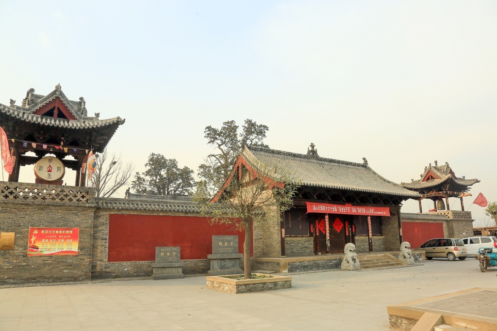 明秀寺山门山西省太原市晋源区晋祠镇王郭村地处晋阳古城遗址附近