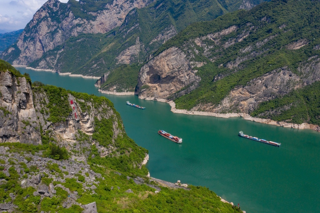 长江三峡风景图片真实图片