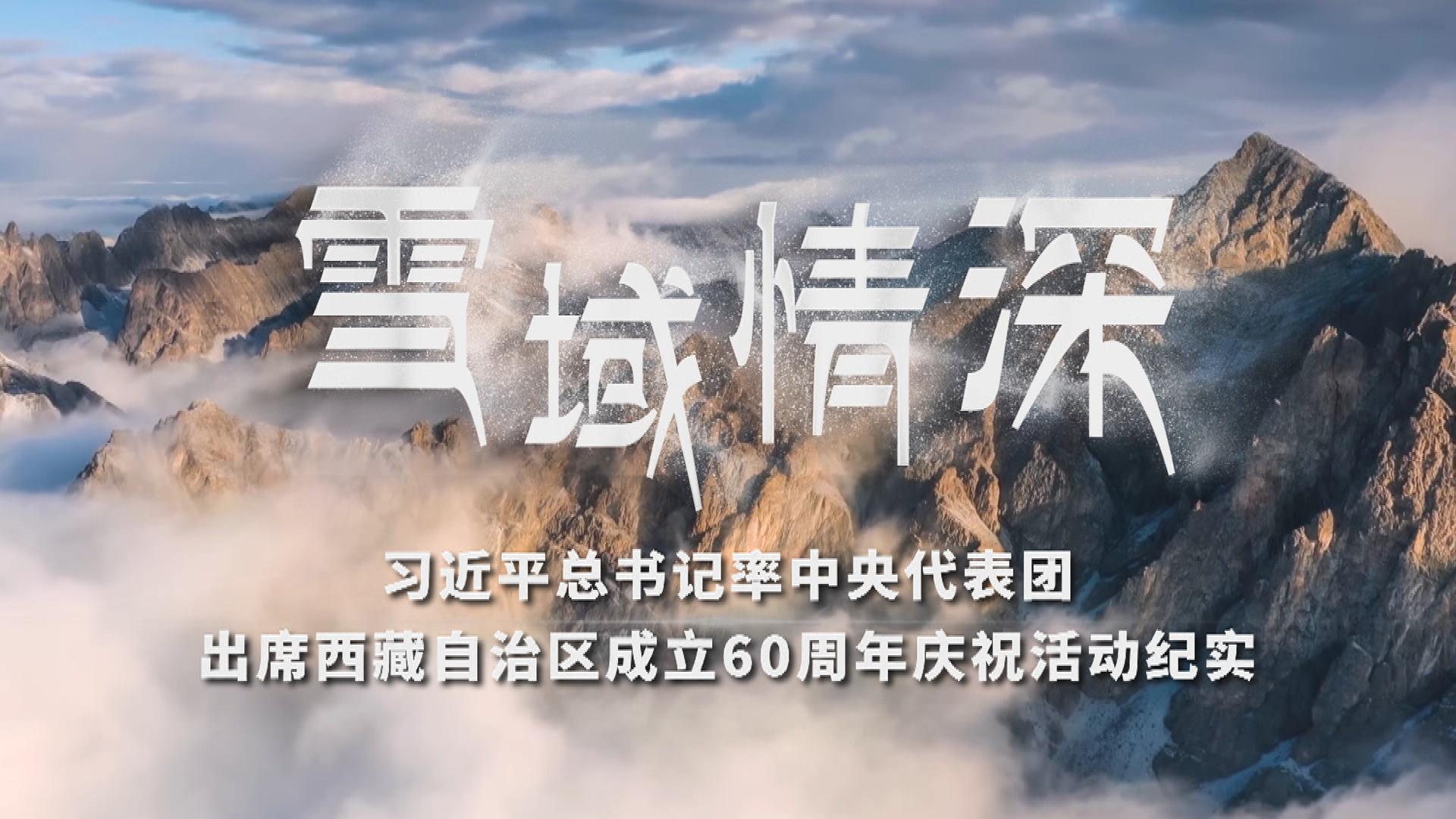 雪域情深——习近平总书记率中央代表团出席西藏自治区成立60周年庆祝活动纪实