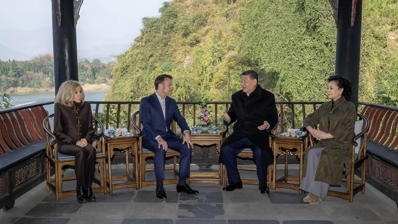 中法友谊蕴山水