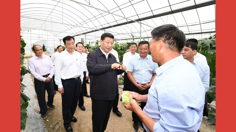 “共产党就是给人民群众造福的”