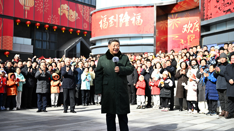 “新春市集”里的新春祝福