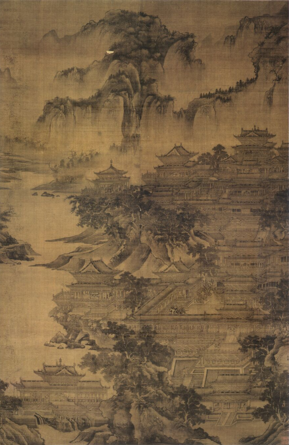 刘松年编者按界画是以建筑为主要描绘对象,以界尺为工具绘制的图画,在
