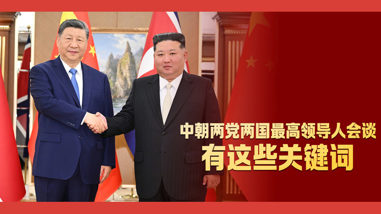 中朝两党两国最高领导人会谈，有这些关键词