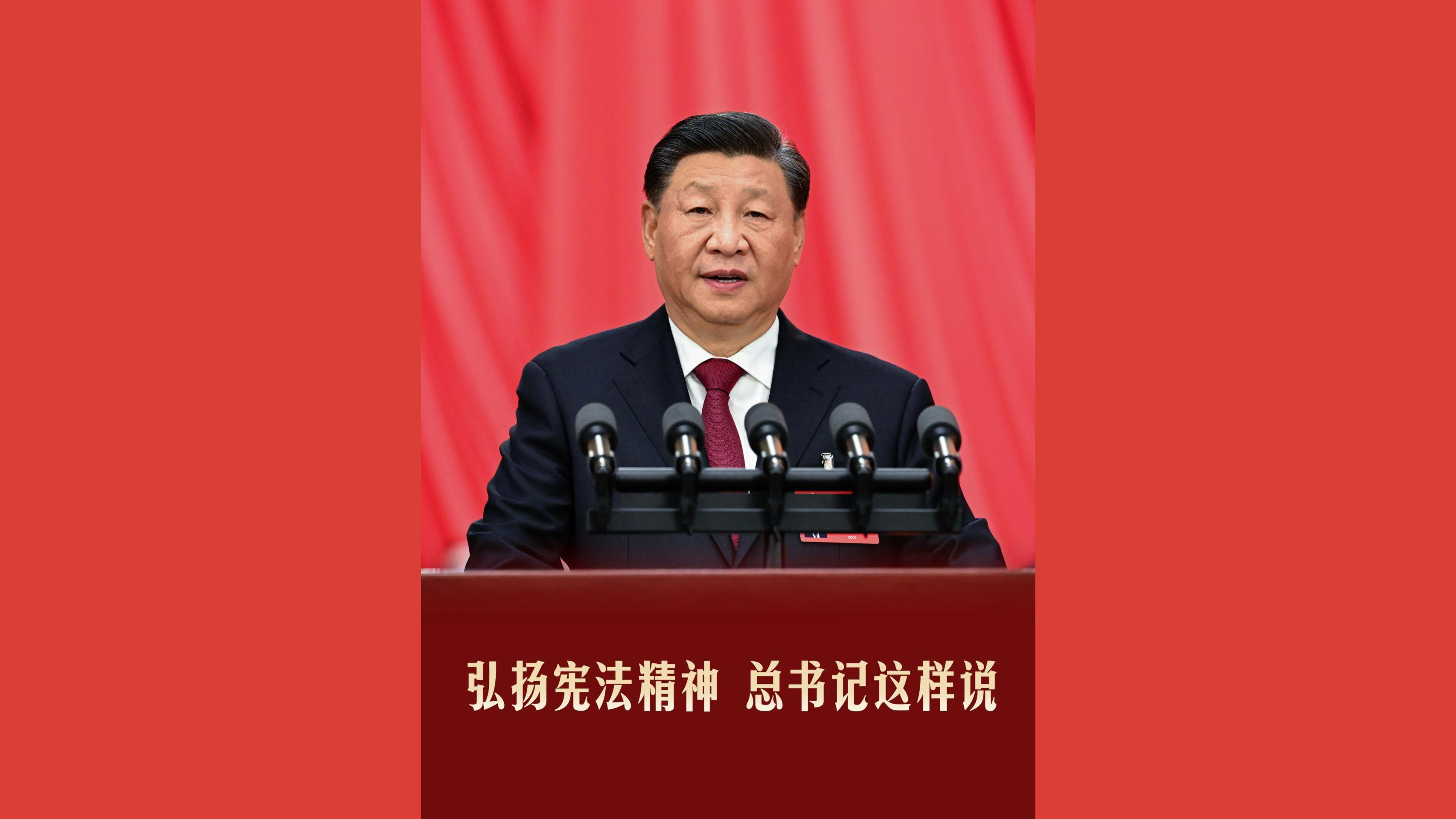 弘扬宪法精神 总书记这样说