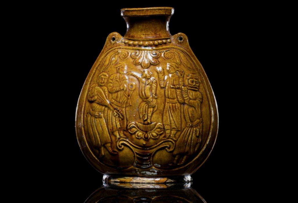 5厘米,1971年河南安阳北齐范粹墓葬出土,现藏于河南博物院.