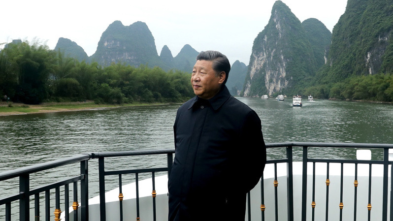 执绿色画笔 绘美丽中国