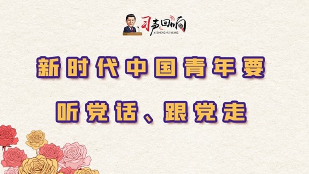 新时代中国青年要听党话、跟党走