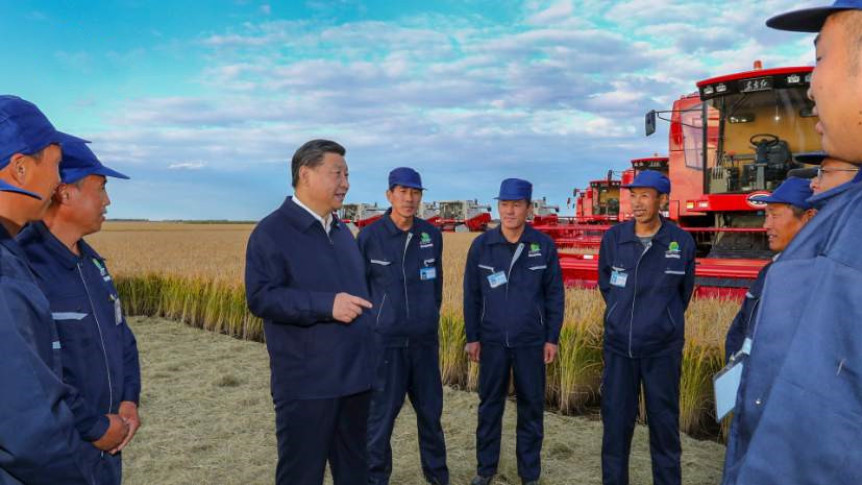 “中国人要把饭碗端在自己手里”