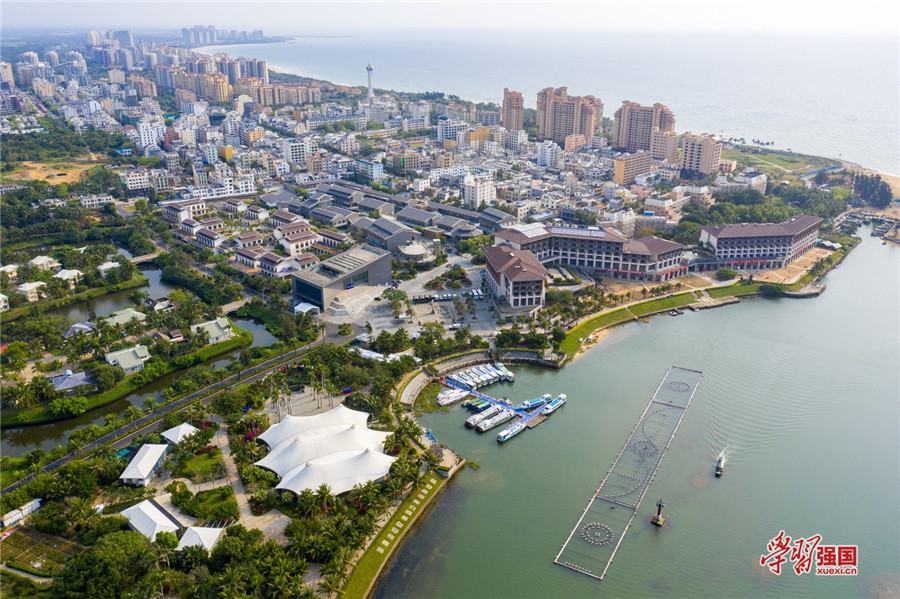 2019年3月22日,海南省瓊海市博鰲鎮,坐落在三江入海口的博鰲亞洲論壇