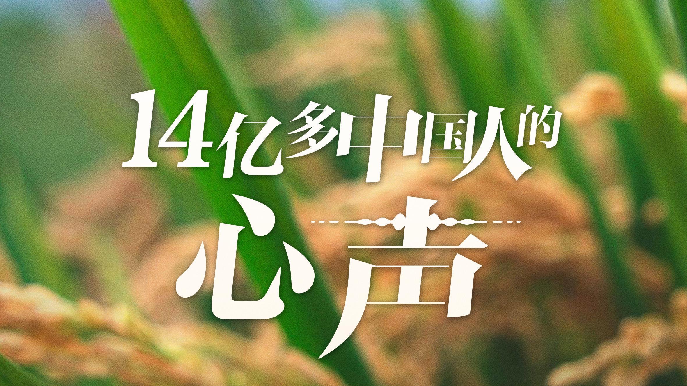14亿多中国人的心声