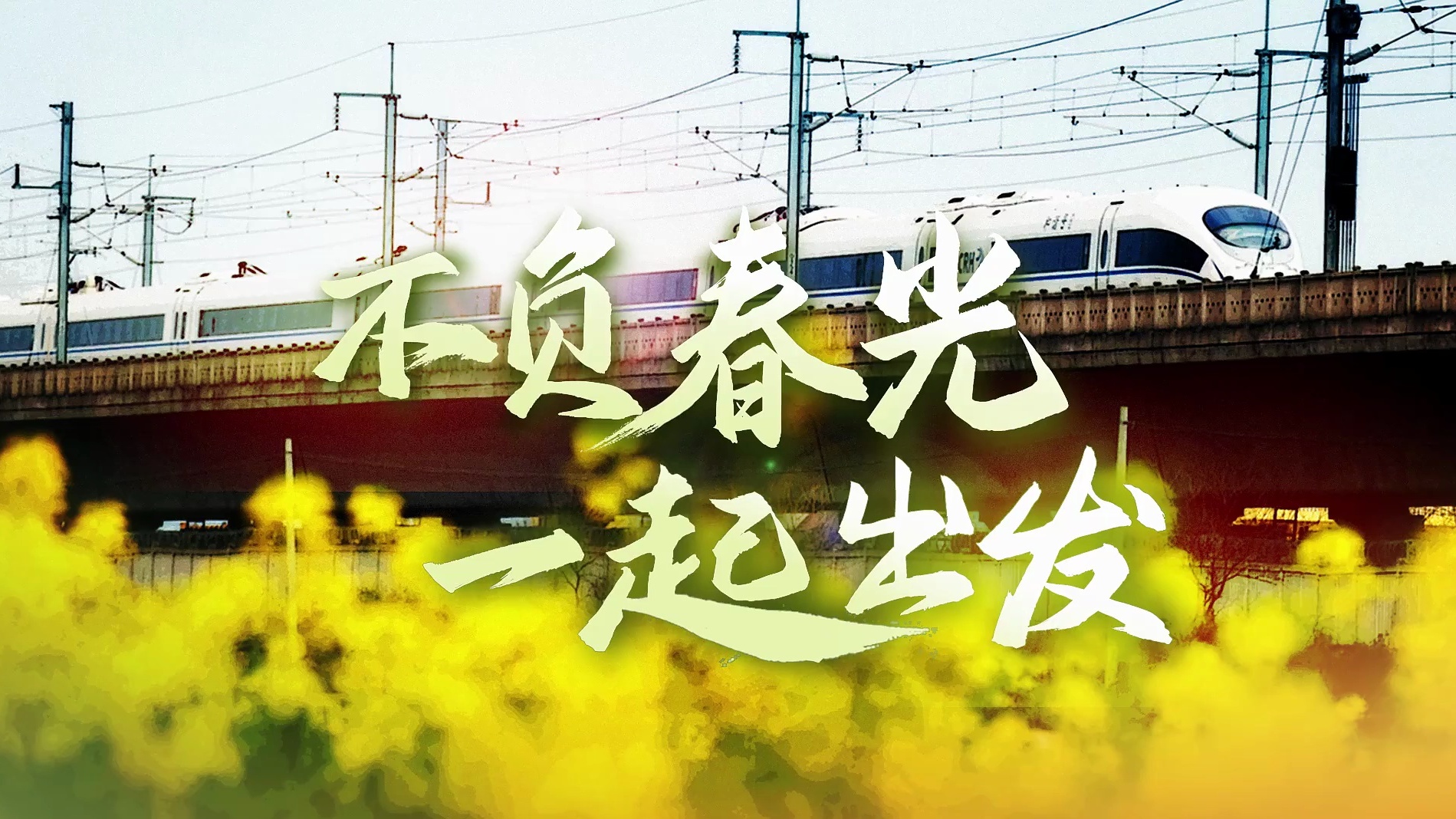 不负春光 一起出发！