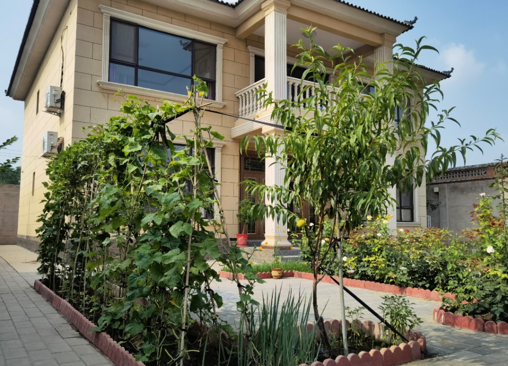 走进河北省保定市白沟新城白沟镇高桥村"美丽庭院"示范户王春英的家中