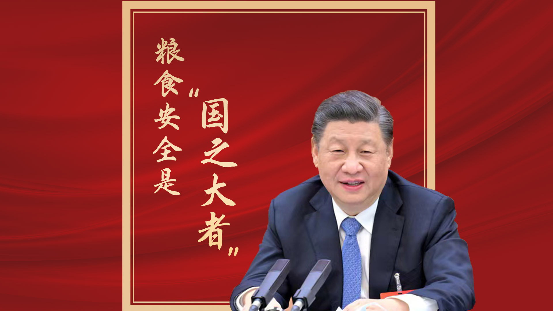 粮食安全是“国之大者”